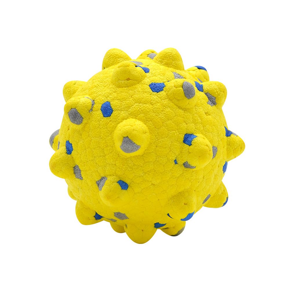 QZee Can t Bite Magic Tooth Cleaning Spike Ball Anti Biting Molar Explosive Stick Pet Dog Toy Small Medium and Large Dog border collie image 5