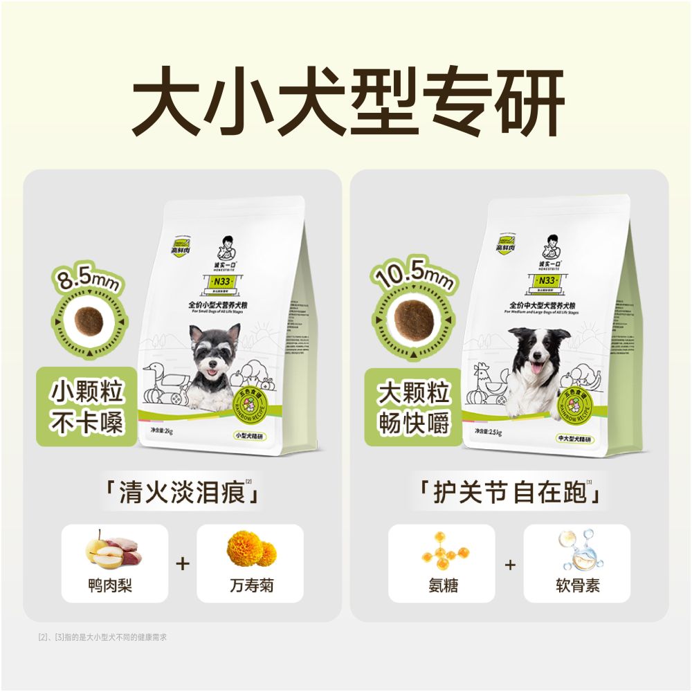 Large and medium sized dogs stock up on honest dog food including adult dogs puppies elderly dogs beef intestinal protection fresh meat and dog food image 5