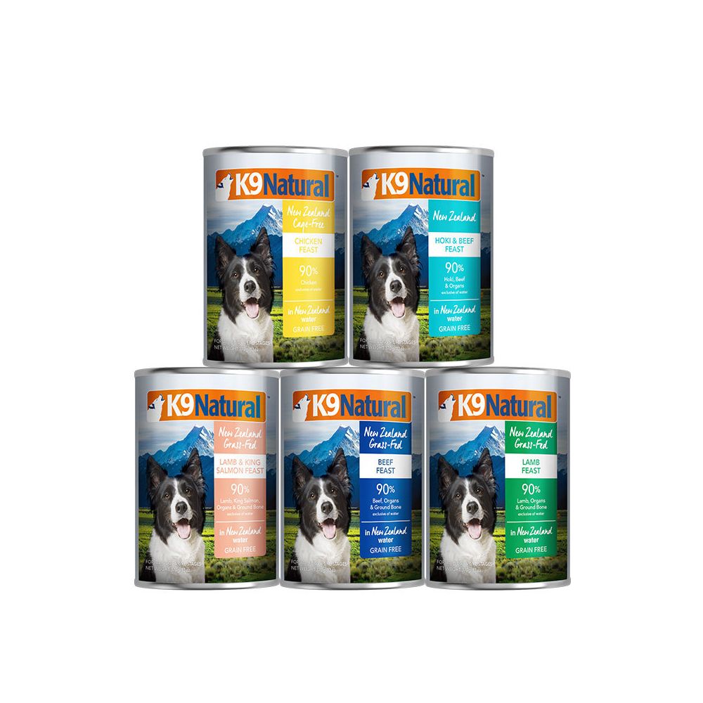K9Natural New Zealand imported full price dog staple food canned into puppies imported wet dog food mixed with rice 370g 4 image 5