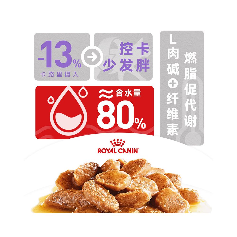 Royal Cat Food Wet Cat Food Sterilization Care Hair Removal Ball 85g Staple Cat Nutrition Wet Food Meal Pack image 5
