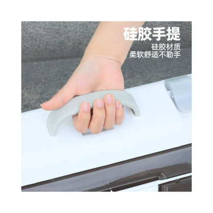 【獨家專利】莫蘭迪色系寵物摺疊航空箱｜10秒收納不佔空間，極輕量便攜貓籠，米/綠/白/灰四色可選，犬貓通用防壓外出籠/運輸箱 - 吉安宠物用品