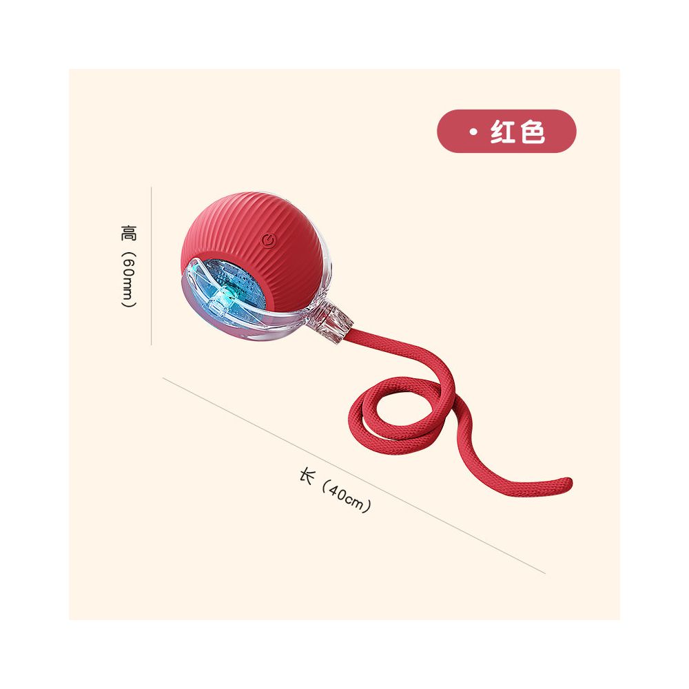 【智能陪伴】電動感應跳跳球狗狗玩具｜語音互動、耐咬磨牙設計（緩解分離焦慮、自動逗狗神器、泰迪柯基幼犬適用，耐咬防撞、寵物自我解悶電動球）