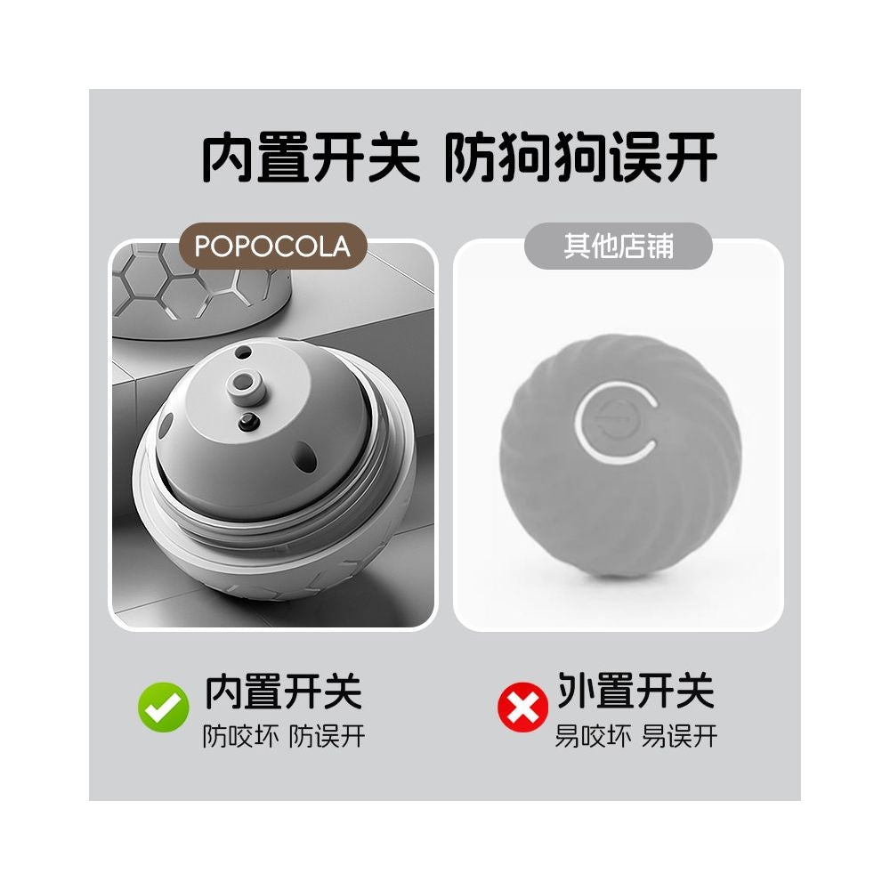 POPO Dog Automatic Toy Ball Electric Jumping Dog Walking Toy Cat Bite Resistant Self Hi Soothing Tool image 4