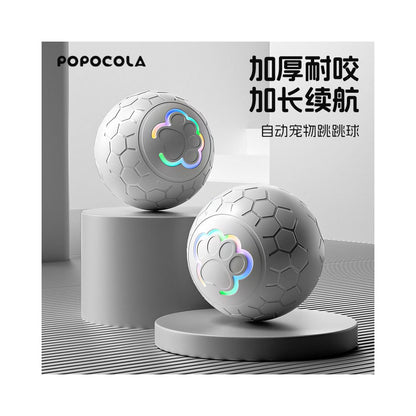 POPO Dog Automatic Toy Ball Electric Jumping Dog Walking Toy Cat Bite Resistant Self Hi Soothing Tool image 0