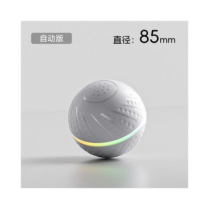 【POPO 官方正品】智能自動逗狗跳跳球｜電動感應彈跳球（貓狗通用、緩解分離焦慮、耐咬磨牙材質、USB 充電，寵物自嗨不拆家、POPO 智能互動解悶神器）