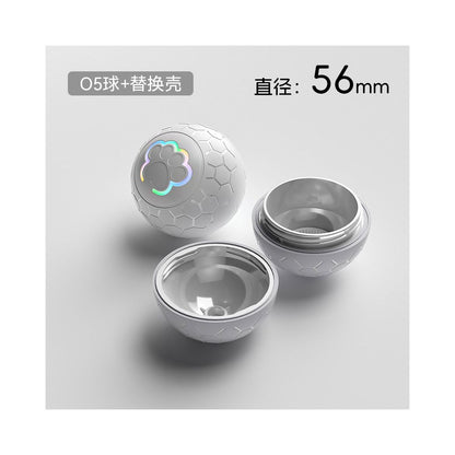 【POPO 官方正品】智能自動逗狗跳跳球｜電動感應彈跳球（貓狗通用、緩解分離焦慮、耐咬磨牙材質、USB 充電，寵物自嗨不拆家、POPO 智能互動解悶神器）