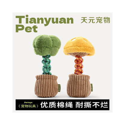 Tianyuan Pet Dog Toys with Bite resistant Teeth Grinding Knot Puppy Voice Relief Tool Dog Pet Toys image 1
