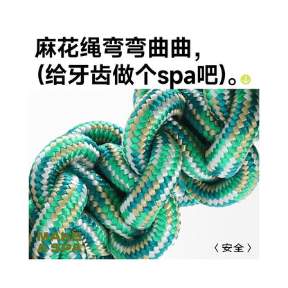 Tianyuan Pet Dog Toys with Bite resistant Teeth Grinding Knot Puppy Voice Relief Tool Dog Pet Toys image 4