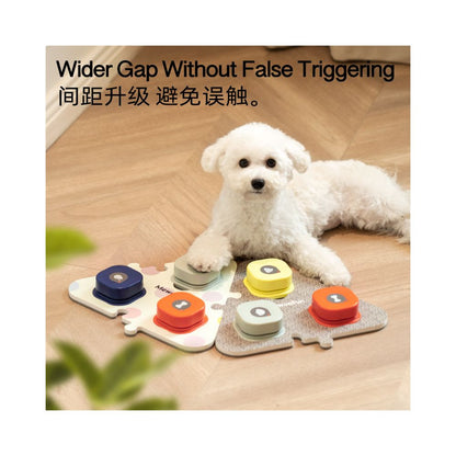 Spliceable pet communication button suitable for cat and dog training speakers multi pet universal communication button image 4