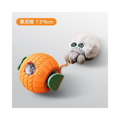 【智能遙控版】狗狗自動陪伴跳跳球｜電動感應感應逗狗神器（遠程遙控互動、全自動隨機彈跳、耐咬抗撕裂材質、USB 快充，泰迪柯基解悶自嗨、不拆家智能電動球）