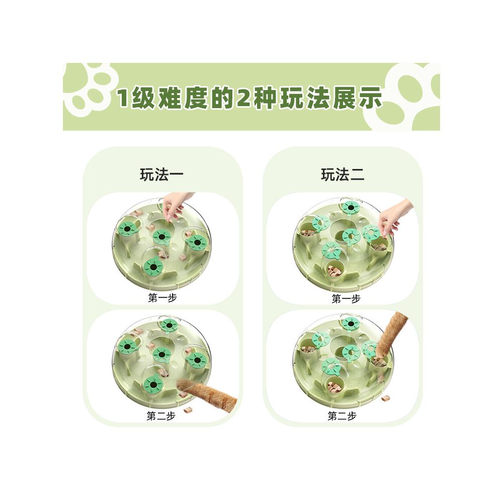 KADTC Smart Hound Pet Supplies Cat Toys Gifts Explore Treasures Puzzle Self Fun Soothing Slow Food Balls from the United States image 3