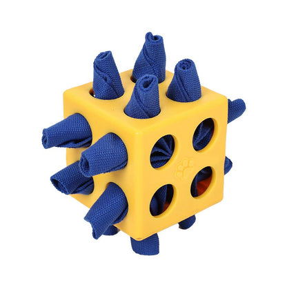 【Doglemi 官方正品】狗狗益智藏食魔方玩具｜多層解謎嗅聞盒（緩解分離焦慮、智力開發解悶神器、耐咬抗撕裂、不拆家慢食工具，Doglemi 專業寵物嗅聞訓練玩具）