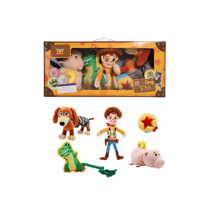 【迪士尼官方聯名】GiGwi 限量版寵物奢華禮盒｜貓狗通用精品玩具組合（迪士尼限定、精美禮品包裝、發聲安撫狗玩具、智能羽毛逗貓棒，GiGwi 官方正品奢華節慶送禮首選）