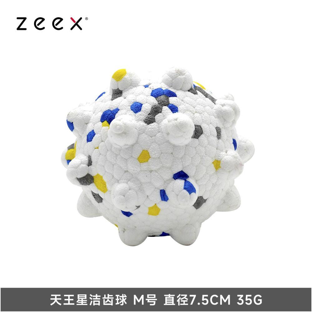 【QZee 官方正品】咬不壞狼牙磨牙球｜邊境牧羊犬專用耐咬潔牙棒（中大型犬強力潔牙、抗撕裂防咬材質、爆發力訓練、緩解焦慮自嗨神器，QZee 專業級寵物潔牙磨牙工具）