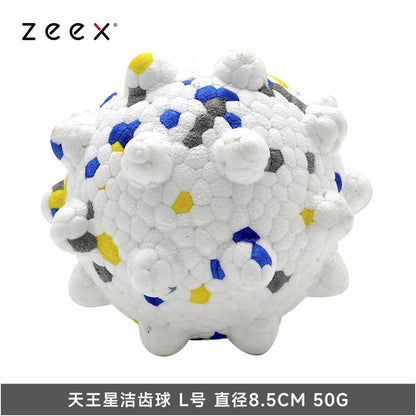 【QZee 官方正品】咬不壞狼牙磨牙球｜邊境牧羊犬專用耐咬潔牙棒（中大型犬強力潔牙、抗撕裂防咬材質、爆發力訓練、緩解焦慮自嗨神器，QZee 專業級寵物潔牙磨牙工具）