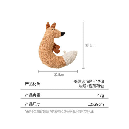 【Pure Sleep 睡眠計畫】幼犬安撫磨牙玩具｜貓狗通用睡眠陪伴神器（緩解分離焦慮、高品質耐咬潔牙、睡前情緒舒壓、小型犬專用安撫公仔，Pure Sleep 官方正品寵物療癒工具）