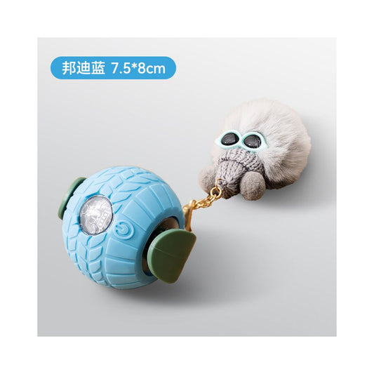 【2026 旗艦版】狗狗智能遙控自動跳跳球｜電動感應逗狗神器（高強度耐咬抗撕裂、主動避障不卡牆、緩解分離焦慮舒壓工具、USB 快充自嗨球，中小型犬室內運動放電首選）