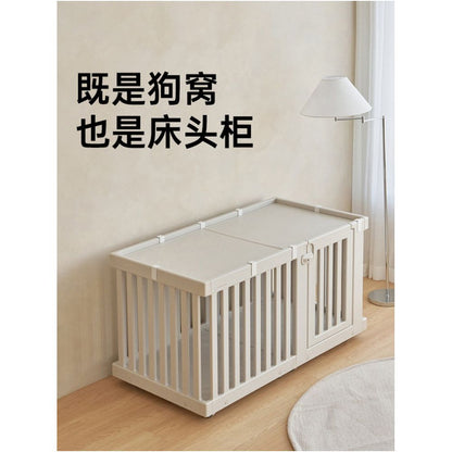Dog Cage Takemehom Korea Imported Autumn Winter Warm Pet Cap Dog Nest Cat Nest Bedside Table Arch image 2