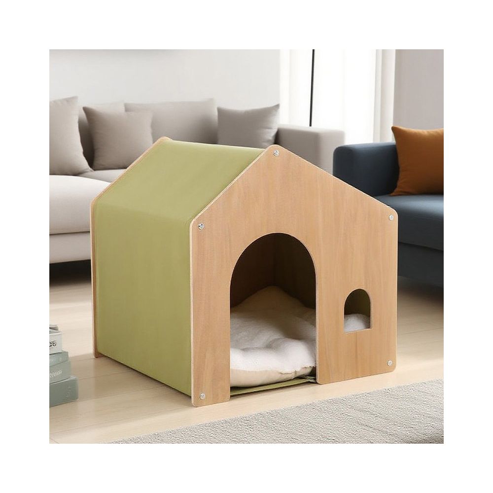 Cat s Nest Dog s Nest Four Seasons Universal Semi Enclosed Cat House Tent Detachable Cat House Teddy Bear Dog s Nest image 2