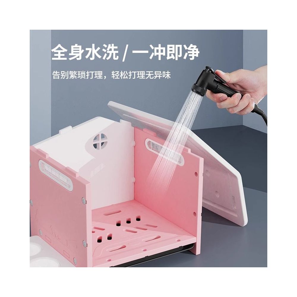Dog house indoor and outdoor rainproof and sun proof suitable for all seasons removable and washable dog cage cat house cat house outdoor dog house image 2
