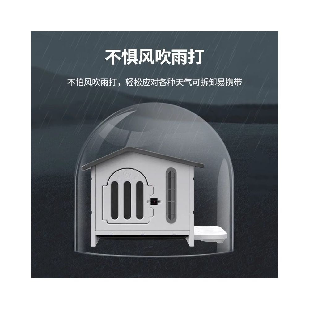 Dog house indoor and outdoor rainproof and sun proof suitable for all seasons removable and washable dog cage cat house cat house outdoor dog house image 3