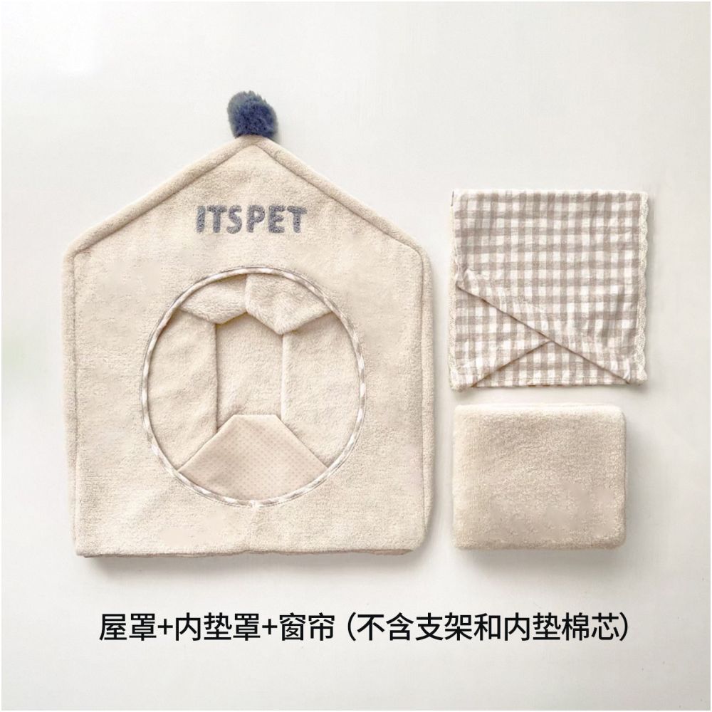 【Itspet 官方正品】全機能防水寵物帳篷屋｜室內外通用封閉式貓狗窩