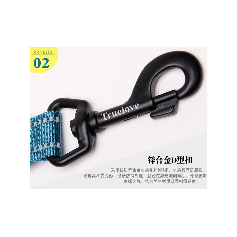 Truelove Dog Traction Rope P Rope Pet Small Dog Medium Large Dog Walking Rope Dog Chain Traction Rope Dog image 3