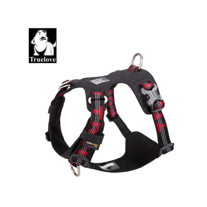 【Truelove 官方正品】專業防衝胸背帶牽引組｜柯基、中大型犬專用減壓背心