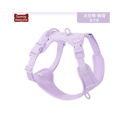 【SunrayMascota】專業背心式防爆衝胸背帶｜全犬種通用減壓牽引套組