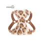 【Puppytie 官方正品】法式時髦豹紋胸背帶｜雪納瑞/泰迪小型犬專用牽引組