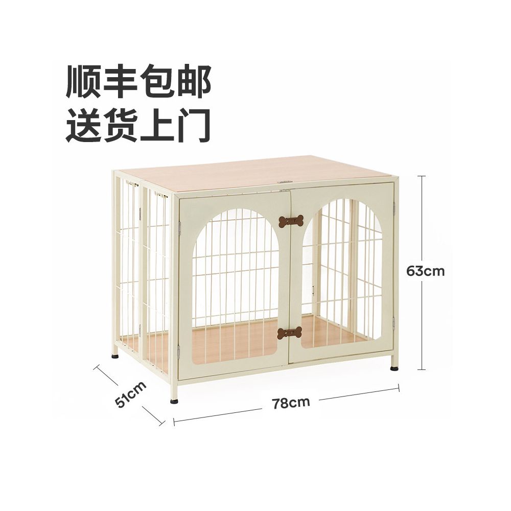 【Zeze 官方旗艦】室內小型犬專用金屬防逃籠｜可移動式家用寵物圍欄