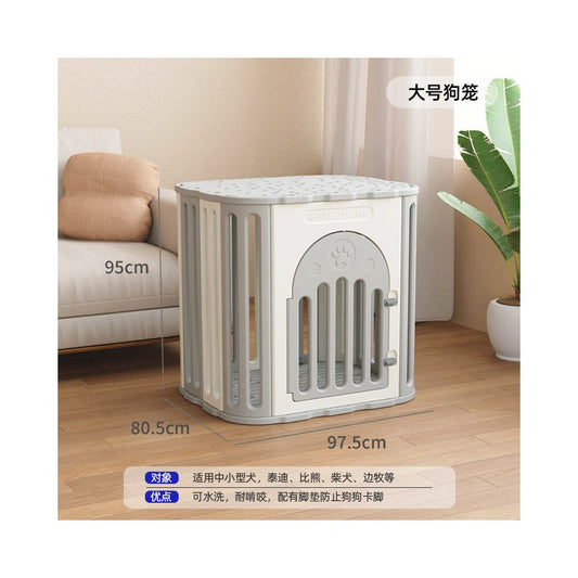 【Claw Villa 官方旗艦】全體型通用室內寵物別墅｜小型/中型/大型犬專用加固狗籠