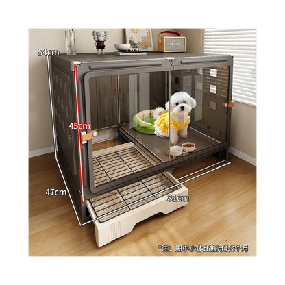 【2026 旗艦房型】一房一廳一衛獨棟寵物別墅｜泰迪/小型犬專用分區狗屋