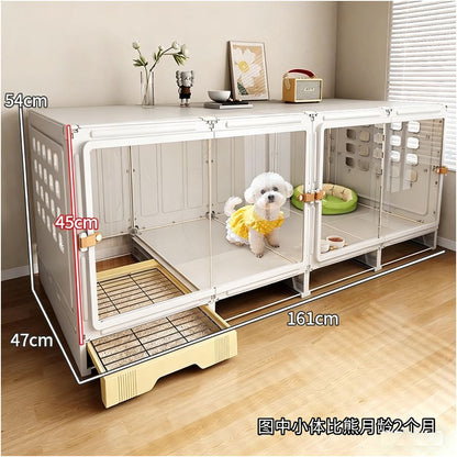 【2026 旗艦房型】一房一廳一衛獨棟寵物別墅｜泰迪/小型犬專用分區狗屋