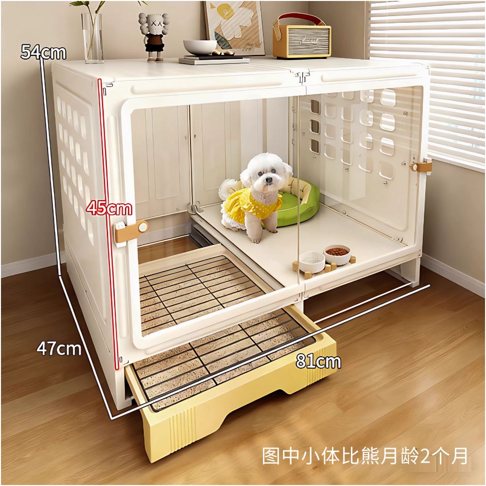 【2026 旗艦房型】一房一廳一衛獨棟寵物別墅｜泰迪/小型犬專用分區狗屋