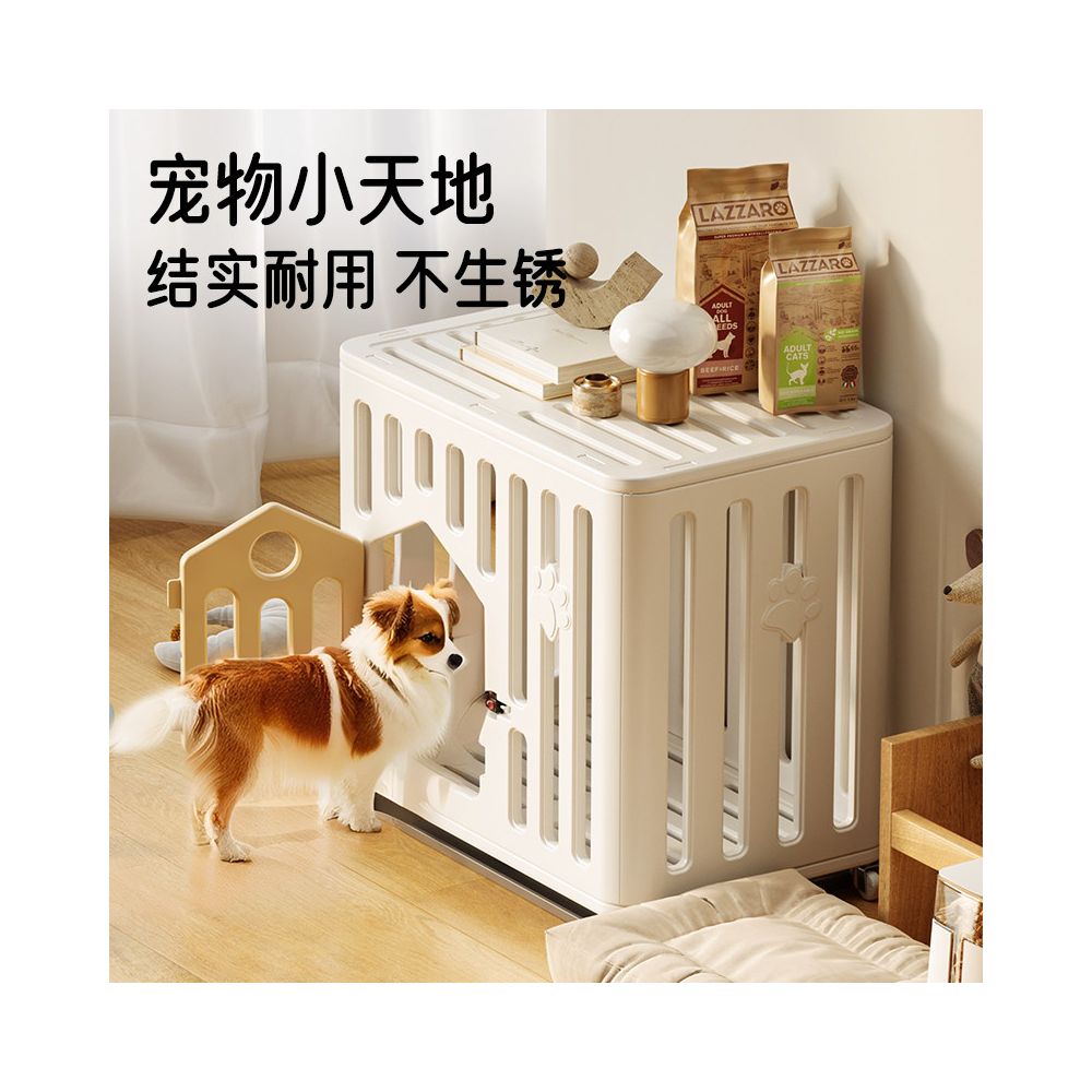 Dog Cage Indoor Small Dog Medium Dog Cat Nest Cat Villa Home Toilet Integrated Dog Nest Cat Cage Claw Villa image 1