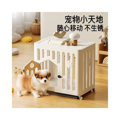 Dog Cage Indoor Small Dog Medium Dog Cat Nest Cat Villa Home Toilet Integrated Dog Nest Cat Cage Claw Villa image 2