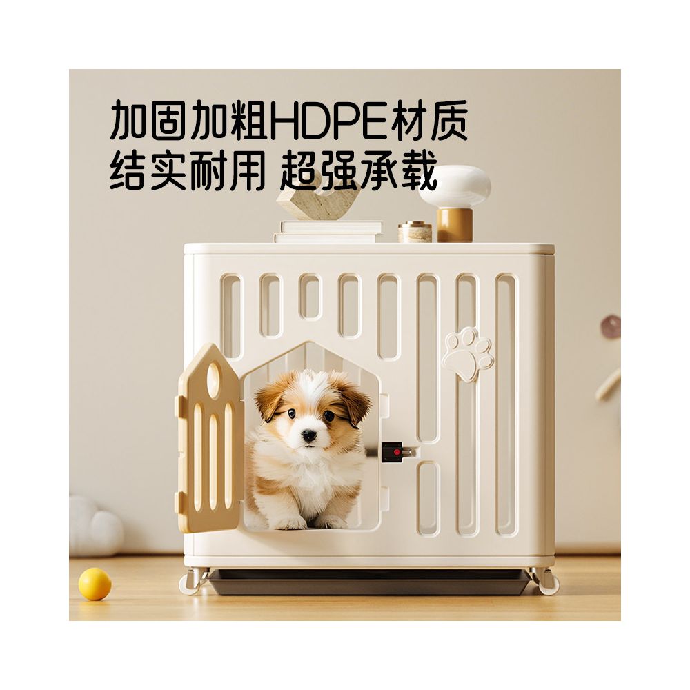 Dog Cage Indoor Small Dog Medium Dog Cat Nest Cat Villa Home Toilet Integrated Dog Nest Cat Cage Claw Villa image 4