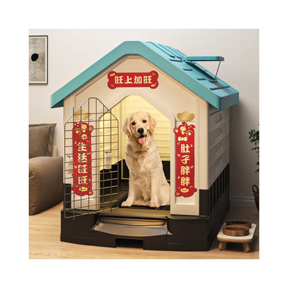 Dog Cage Small Dog Pet Teddy Indoor Toilet Medium Large Dog border collie Labrador Golden Hair Villa image 2