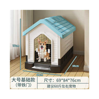 【昂櫃】中大型犬室內狗籠｜自帶廁所分區狗屋