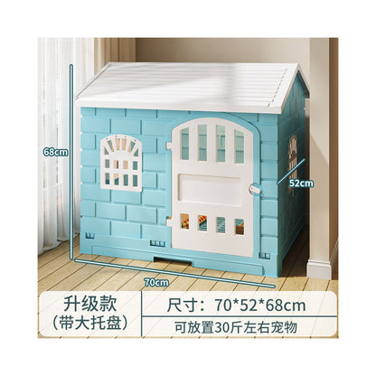 【昂櫃】中大型犬室內狗籠｜自帶廁所分區狗屋