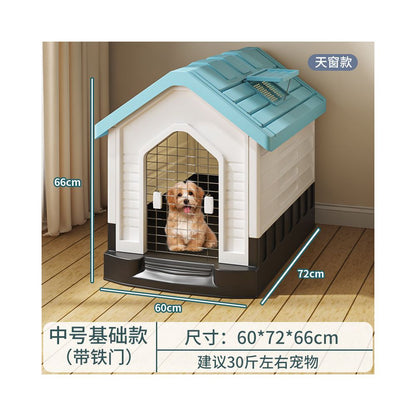 【昂櫃】中大型犬室內狗籠｜自帶廁所分區狗屋