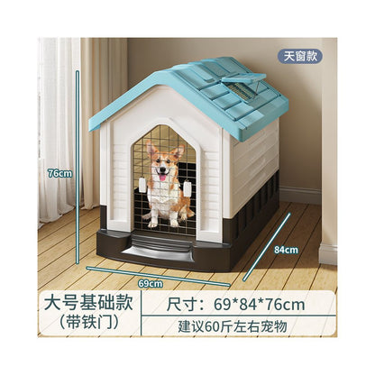 【昂櫃】中大型犬室內狗籠｜自帶廁所分區狗屋