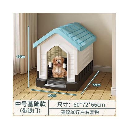 【昂櫃】中大型犬室內狗籠｜自帶廁所分區狗屋