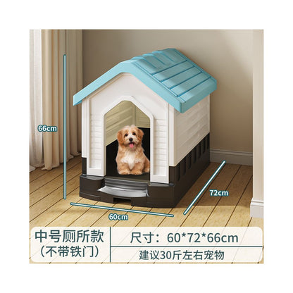 【昂櫃】中大型犬室內狗籠｜自帶廁所分區狗屋