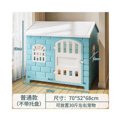 【昂櫃】中大型犬室內狗籠｜自帶廁所分區狗屋