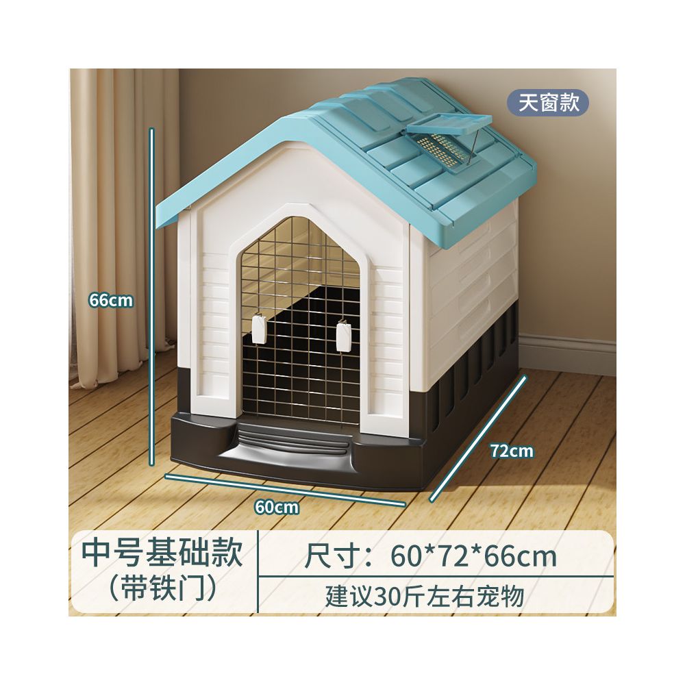 【2026 居家美學款】室內中小型犬狗籠子｜帶廁所分區狗屋圍欄