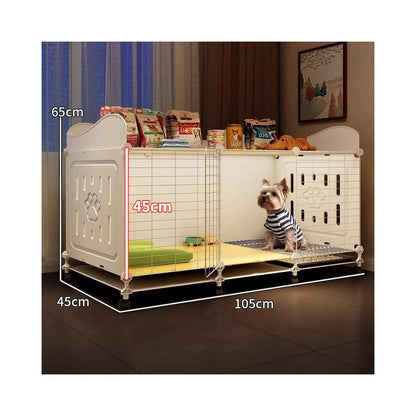 【2026 旗艦豪宅】一房一廳一衛小型犬別墅｜帶廁所乾濕分離狗屋