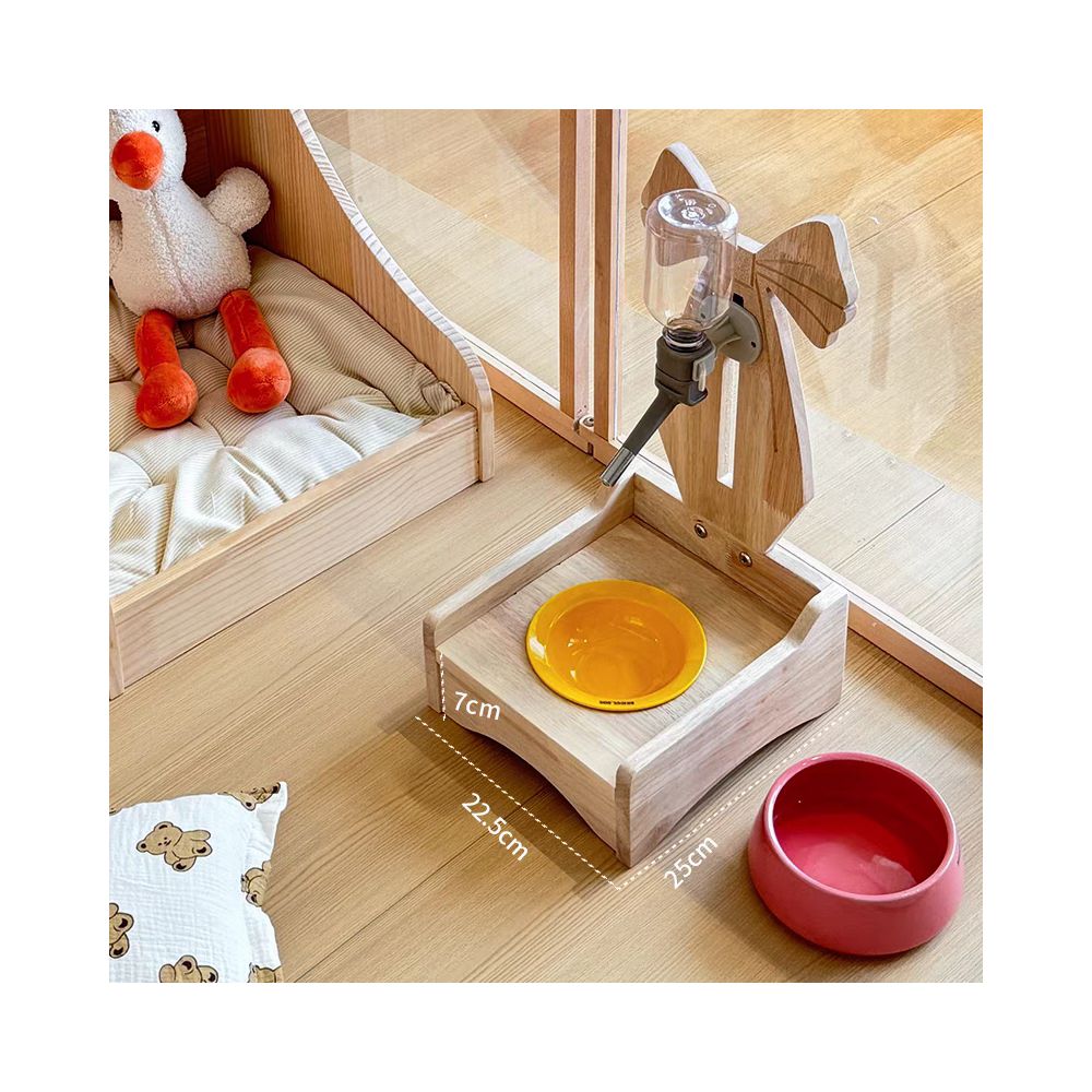 【2026 匠心木作】室內全實木寵物別墅｜柯基/小型犬專用四季通用狗屋