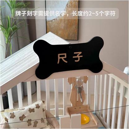 【2026 匠心木作】室內全實木寵物別墅｜柯基/小型犬專用四季通用狗屋